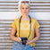 Adjustable Camera Strap Duotone Fern